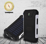 300000mAh Heavy Duty Waterproof 2-USB Solar Charger