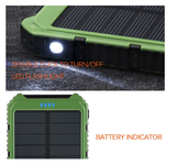 OutDoor 300000mAh Solar Power Bank Portable External Battery Portable Charger