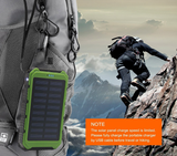 OutDoor 300000mAh Solar Power Bank Portable External Battery Portable Charger