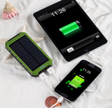 OutDoor 300000mAh Solar Power Bank Portable External Battery Portable Charger