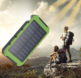 OutDoor 300000mAh Solar Power Bank Portable External Battery Portable Charger
