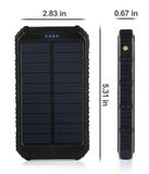 OutDoor 300000mAh Solar Power Bank Portable External Battery Portable Charger