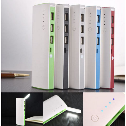 50000mAh 3 USB Backup External Battery Power Bank Pack Charger for Cell Phone