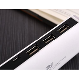 50000mAh 3 USB Backup External Battery Power Bank Pack Charger for Cell Phone