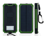 100000mAh Dual-USB Waterproof Portable Solar Charger