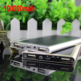 100000mAh Dual-USB Waterproof Solar Charger