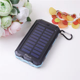 300000mAh Heavy Duty Waterproof 2-USB Solar Charger