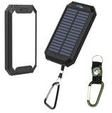 300000mAh Waterproof Dual USB Portable Solar Battery Charger Solar Power Bank
