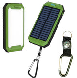 300000mAh Waterproof Dual USB Portable Solar Battery Charger Solar Power Bank