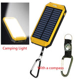 300000mAh Waterproof Dual USB Portable Solar Battery Charger Solar Power Bank