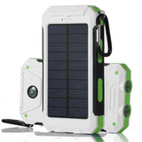 300000mAh Heavy Duty Waterproof 2-USB Solar Charger