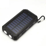 300000mAh Heavy Duty Waterproof 2-USB Solar Charger